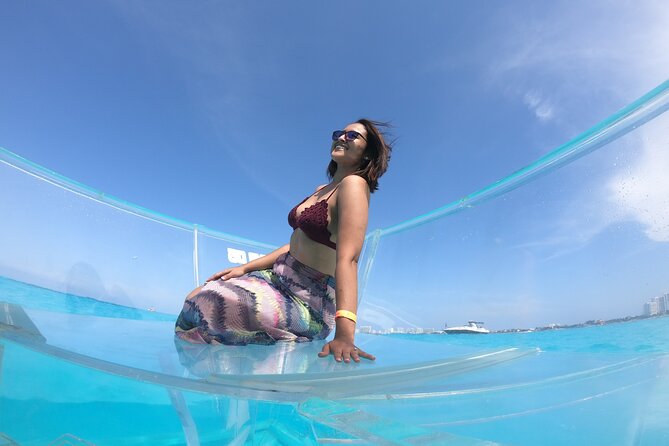 1-hour Clear Boat Tour in Nichupte Lagoon from Cancun - Who should book this Nichupté clear-boat tour
