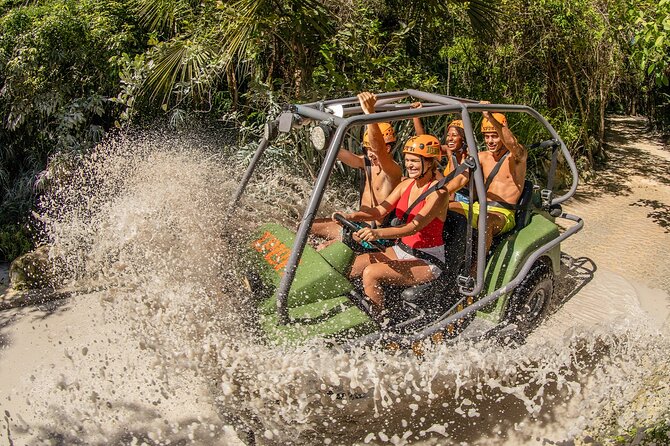 2 Day Combo Tour, Xcaret, Xel-Ha, Xplor and Chichen Itza Option - Xplor day: zip lines, amphibious vehicles, and an underground water workout