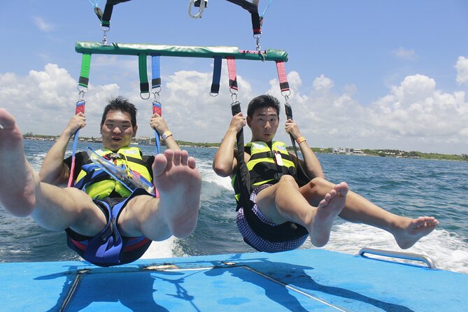 2 in 1 Parasailing and Jet Sky Tour in Cancun - Jet Ski Time: Fast, Self-Guided, and More Physical Than You Think