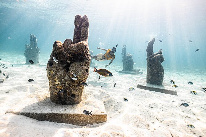 5-in-1 Cancun Snorkeling Tour with Sea Life & Transport Included - Stop 4 Shipwreck and Clear Water: Coral, Color, and That Turquoise Look