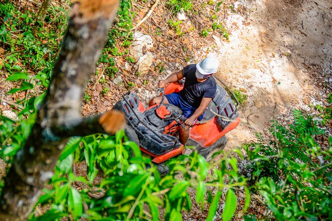 Action-packed Cancun ATV tour, Ziplines, Cenote, Lunch and More - Guides, Group Size, and the Onsite Add-On Reality