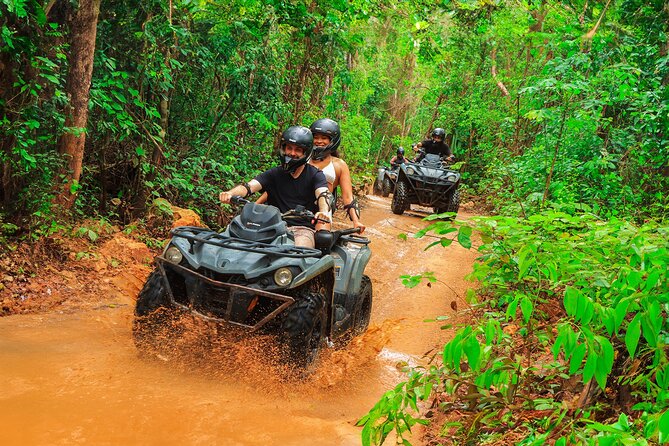Adrenaline Adventure, Zip Line, ATV and Cenote Maya - Zip Lines, Hanging Bridges, and Rappelling: Balance Meets Speed