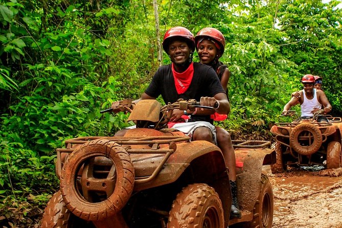 Adrenaline Tour with ATV, Ziplines and Cenote from Cancun - Zip lines and hanging bridges: short and safe, not a phone moment