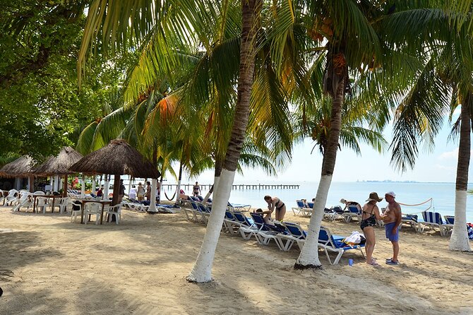 All-Inclusive Isla Mujeres Catamaran with Free Transportation - Return to Cancun: sunset sailing and deck drinks