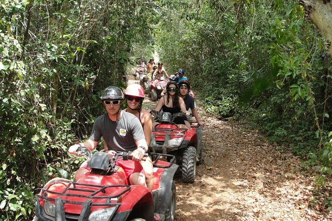 ATV Adventure Combo with Snorkeling, Ziplines, Cenote, and Lunch - Ziplining Over the Jungle: Fun Speed, Not Extreme Heights
