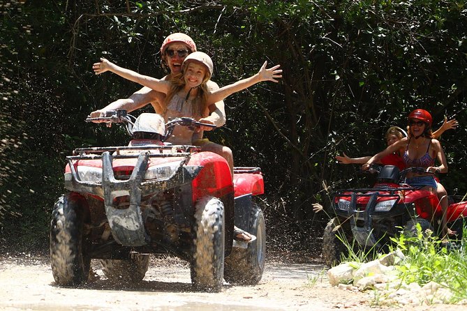 ATV Adventure Tour from Cancun, Playa del Carmen and Riviera Maya - The Cenote Swim: Cool Off in Natural Mayan Water