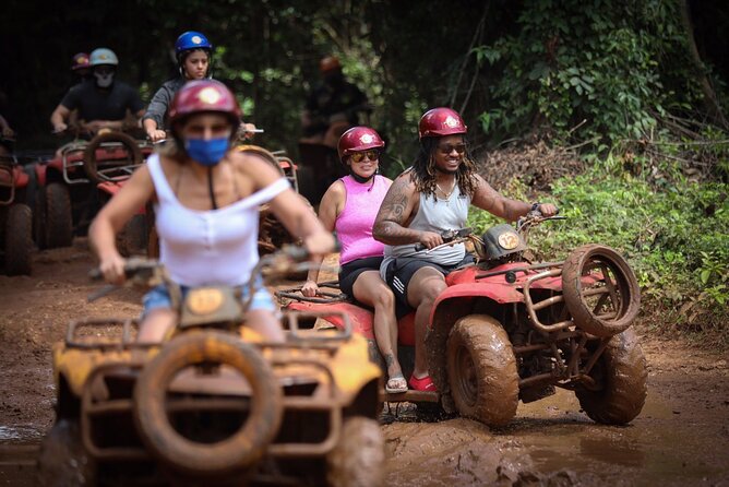 Atv Cancun (cenote, Ziplines, Lunch And Transfer Included) - Sacred Cenote Swim: Ladder Entry or a Tarzan-Style Moment