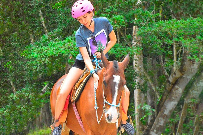 ATV Circuit in Cancun, Horseback Riding, Zip Lines, Cenote, lunch - The Zip Line Circuit: Suspension Bridge and a Spider Web Moment