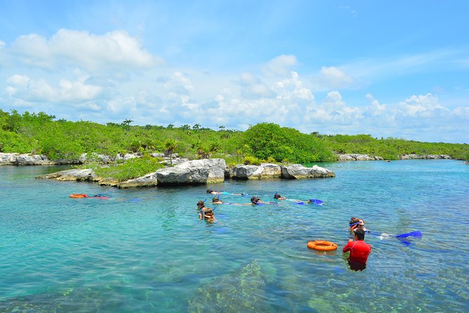 ATV Extreme and Snorkel Combo Tour from Cancun - Yal-ku Lagoon Cenote Jump and Snorkel Gear