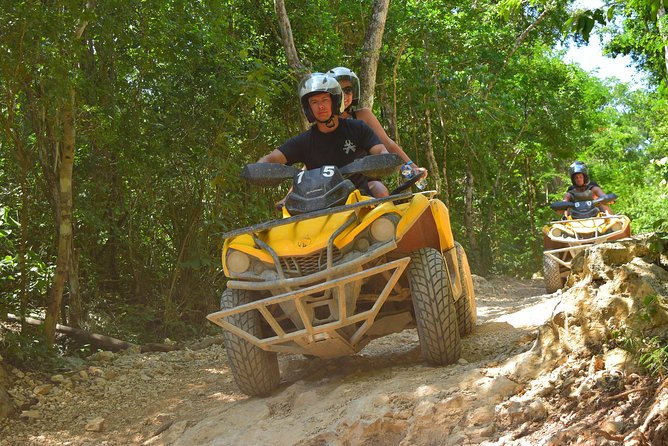 ATV Single & Zip Line from Cancun - Snacks, Traditional Food Samples, and an Actual Finish