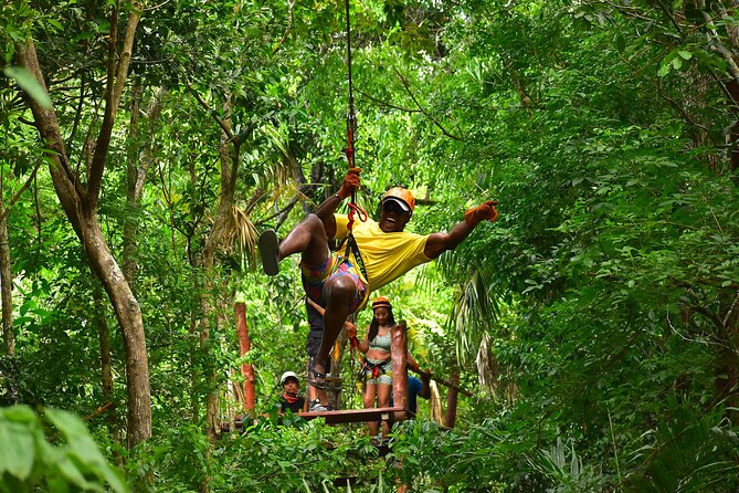ATV Tour with Cenote swim, Ziplines, Transportation and Lunch Included - Lunch, tequila, and the Mayan restaurant stop: decent fuel with a sales layer