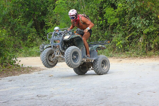 ATV Ziplines, Cenote, Lunch, Horseback Riding and Tequila Tasting - Horseback riding for about 30 minutes: short, fun, and worth watching