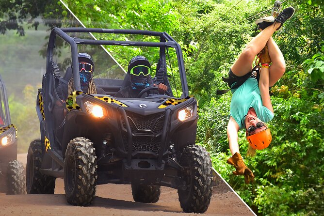 ATV, Ziplines & Cenote with Transportation - ATV in the Mayan jungle: what the driving part is really like