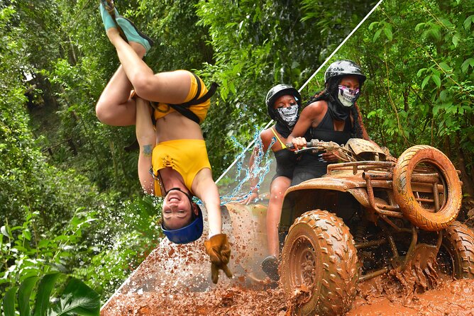 ATV, Ziplining & Cenote Tour, Transportation & Tequila Tasting - ATV, ziplining, and cenotes: the adrenaline rhythm in Cancun