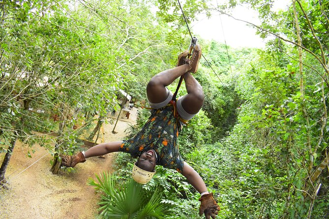 ATV, Ziplining & Cenote Tour, Transportation & Tequila Tasting - Jungle ATV ride: gear up, listen close, and watch for wildlife