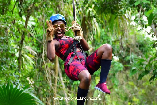 ATV, Ziplining & Cenote Tour, Transportation & Tequila Tasting - Zipline canopy time: how many lines, plus the key limits that matter