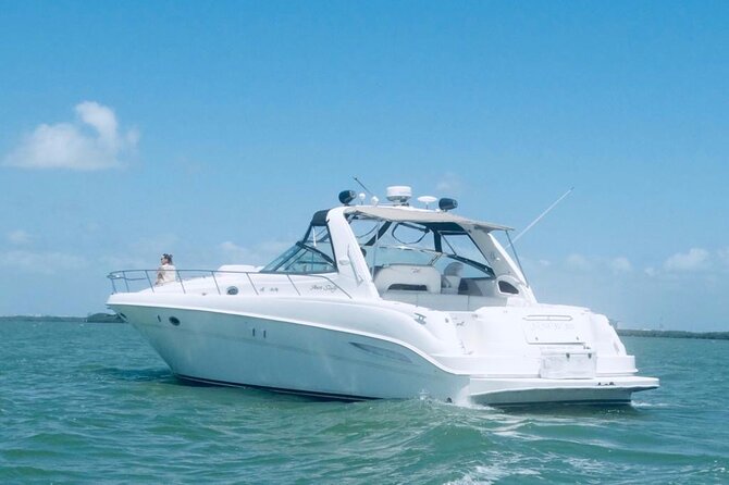 Beautiful Yacht SeaRay 48ft / 15PAX 25P16 - Snorkeling and Swim Time: How the Crew Helps You Get More From It