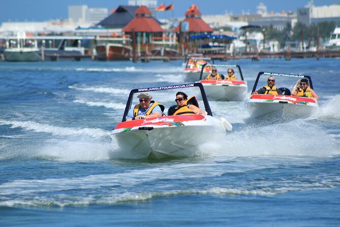 Breathtaking experience driving a speedboat in Cancun with Snorkeling included - FAQ