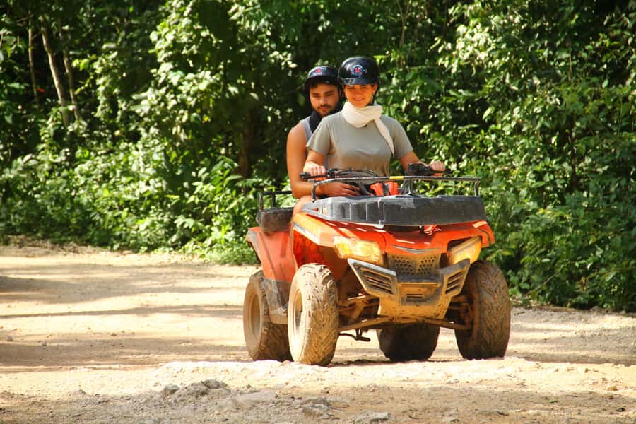Cancún: ATV, Zipline, and Cenote Adventure with Lunch - Zipline circuit: short flight, big view, quick reset