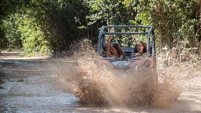 Cancun: ATV, Ziplines and Cenote Adventure in the Jungle - ATV Ride on Jungle Trails: Real Off-Road, Mud Included