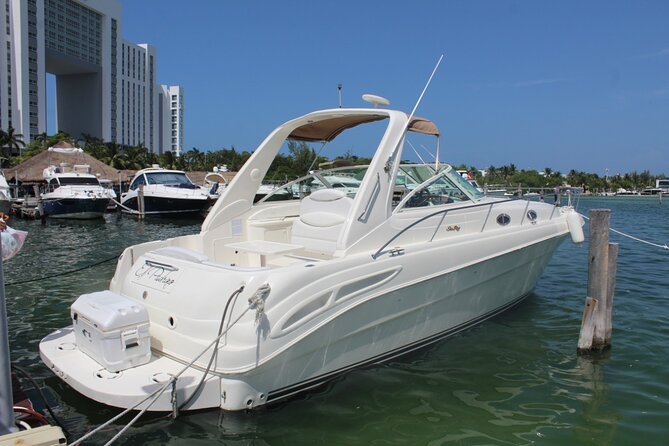 Cancun Bay Private 2-Hour on a Luxury Yacht - Making It Feel Like Your Celebration (Food, Music, and Extras)