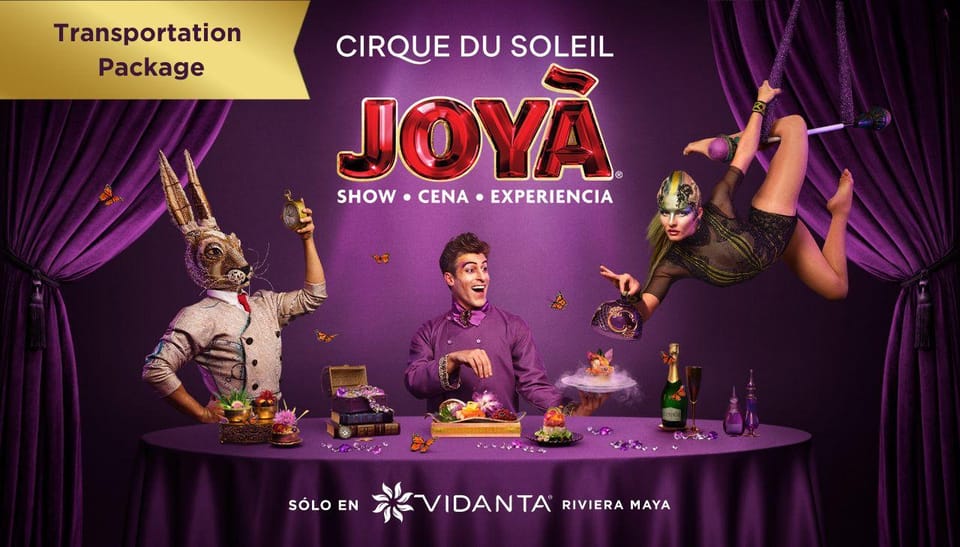 Cancún: Cirque du Soleil JOYÀ Entry Ticket and Transfer - Dining with the show: value, pacing, and what to expect