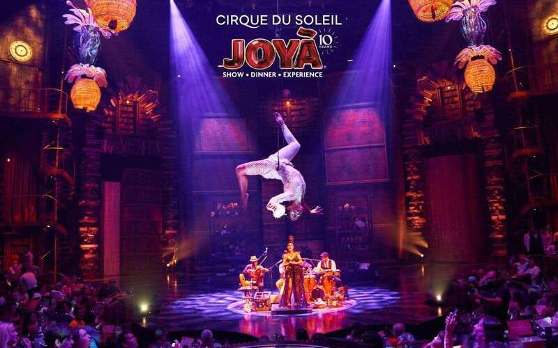 Cancún: Cirque du Soleil JOYÀ Entry Ticket and Transfer - Getting there: round-trip transport from Cancún and Playa del Carmen