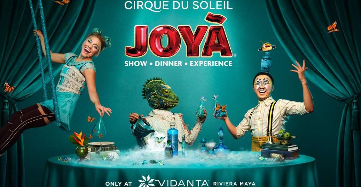 Cancún: Cirque du Soleil JOYÀ Show Ticket - Food basics, allergies, and the small rules that matter