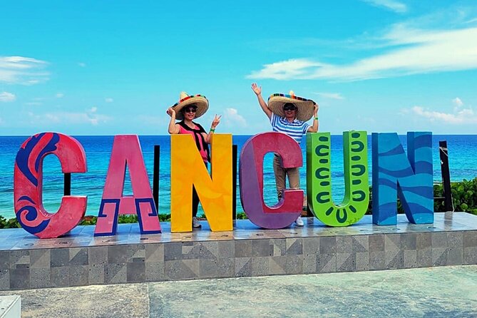 Cancun City Sightseeing and Shopping Tour on a Double Decker bus - The Secret Boardwalk View Break
