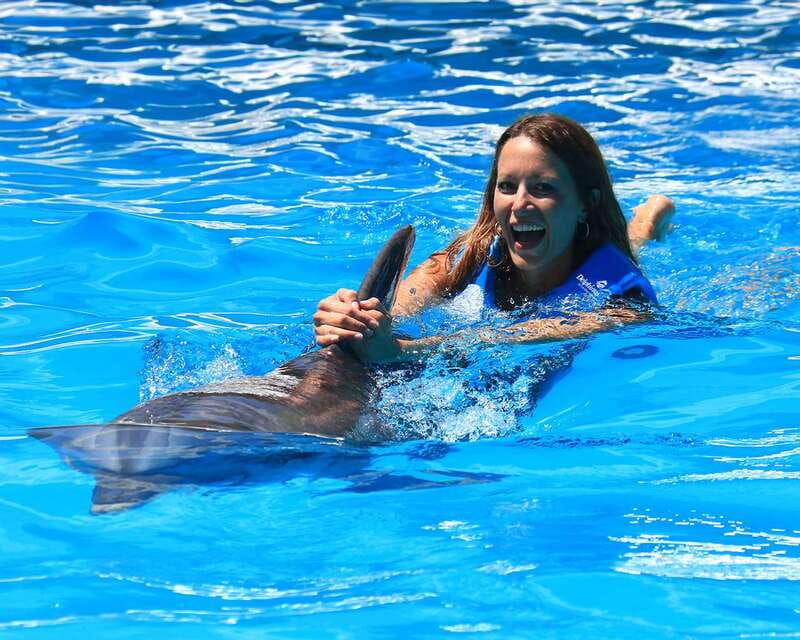 Cancun: Interactive Aquarium Ticket and Swim with Dolphins - Interactive Aquarium Cancun: Where the experience starts in Plaza La Isla