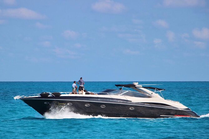 Cancun Private 60FT Yachts Rental for up to 20 People - Onboard comfort: AC, music, safety, and a crew that actually runs the show