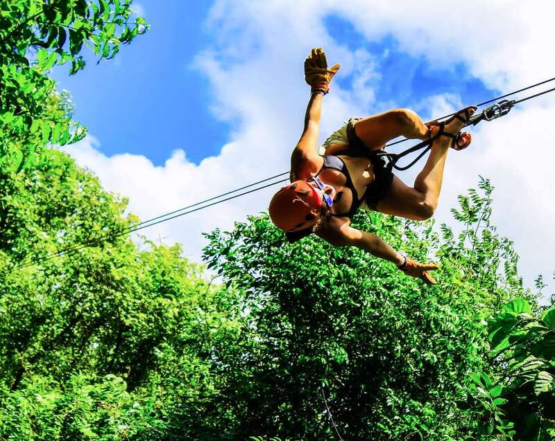 Cancun & Riviera Maya: ATV, Zipline, & Cenote Combo Tour - Zipline Circuit: Three Lines, Big Views, Fast Finish