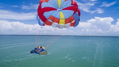 Cancún: Skyrider Parasailing Experience - Where it happens: Nichupté Lagoon and the Cancún Hotel Zone from above