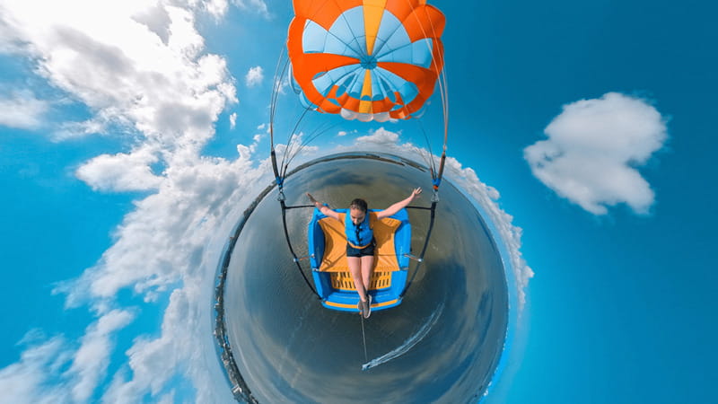Cancún: Skyrider Parasailing Experience - The 10-minute flight: calm views with an adrenaline edge