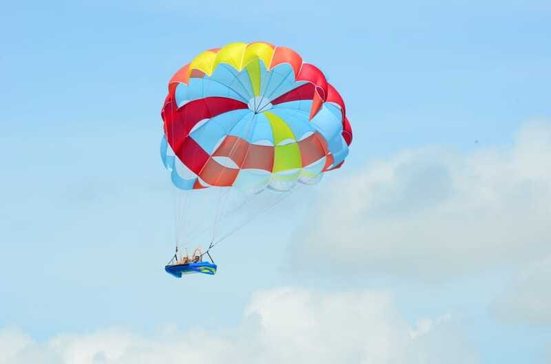 Cancún: Skyrider Parasailing Experience - Coming down: the landing feels faster than you expect