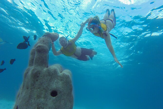 Cancun Snorkeling Adventure: Underwater Museum, Reef & Shipwreck - Stop 1: Museo Subacuático de Arte (MUSA) and what you’ll actually see