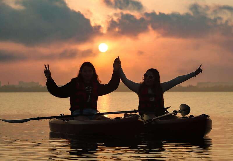 Cancun: Sunset Kayak Experience in the Mangroves - Kayaking the Nichupté Lagoon mangrove channels: wildlife and quiet water