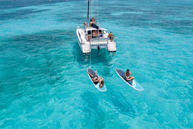 Cancun to Isla Mujeres Private Catamaran Cruising Snorkeling Fun! - Snorkeling at El Meco: reef time without the hassle