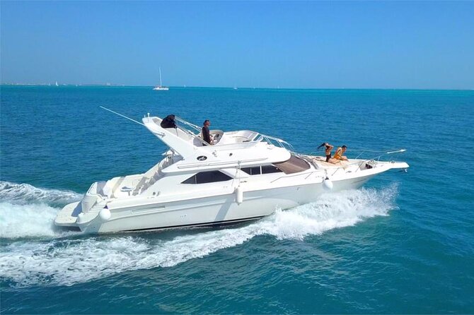 Cancun yachts rental YACHT 46 FT, 15 PAX MAX 25P12 - The 2-Hour Route: Cancun Bay Cruise Without Isla Mujeres