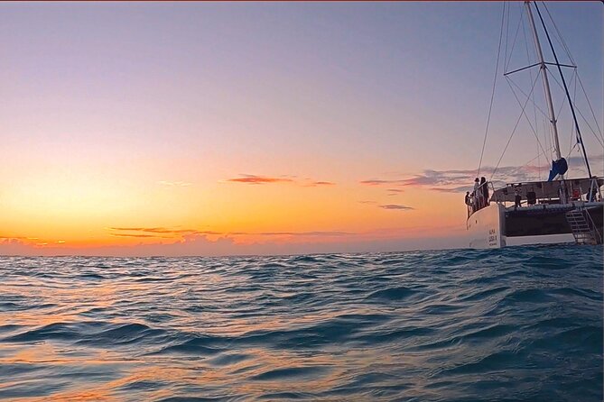 Catamaran Sunset Cruise to Isla Mujeres from Cancun - Playa Norte Swim and Sunset: The Main Event on the Return Leg