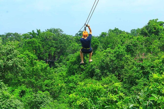 Cenote La Noria Tour + Jewelry Shopping Tour + Tequilera - Eco Park Boca de Puma and the Route de los Cenotes swim