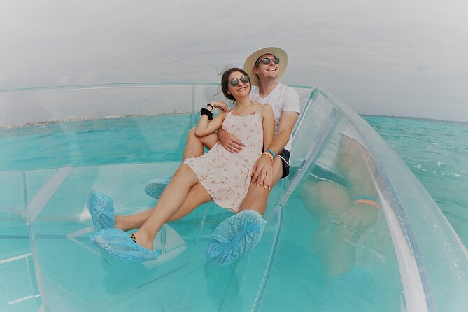 Clear Boat Tour in Cancun 1.5 hours great for pictures - Who should book this clear boat tour in Cancun?
