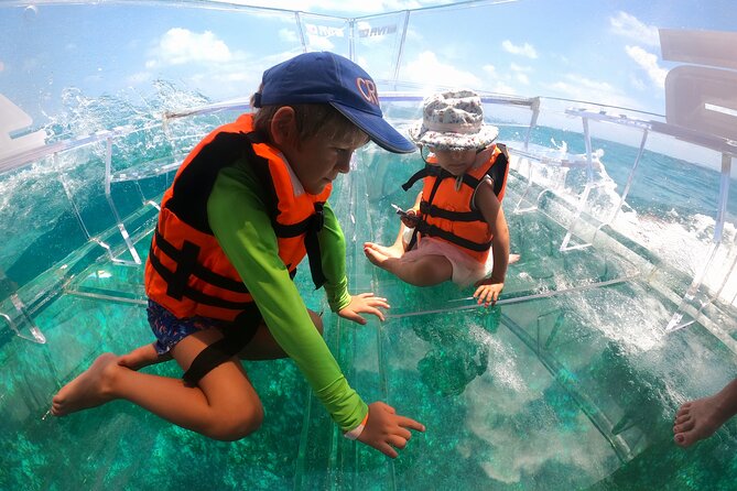 Clearboat: Glass-bottom boat ride to the Caribean Sea - The timing: 1 hour 15 minutes of “watch and learn”