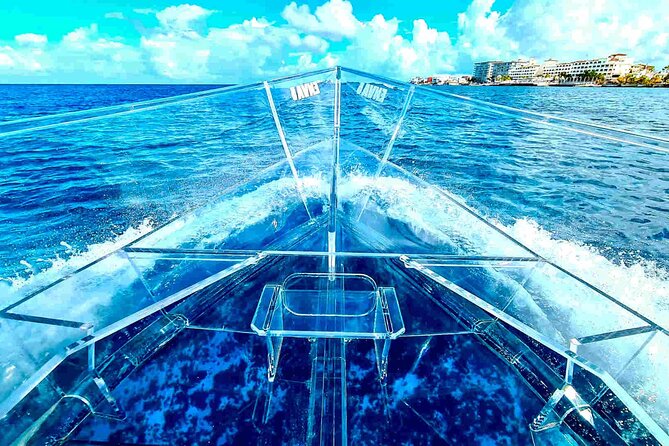 Clearboat in Cancun + Refreshments !! - The Reef Stop: Snails, Starfish, and What to Expect