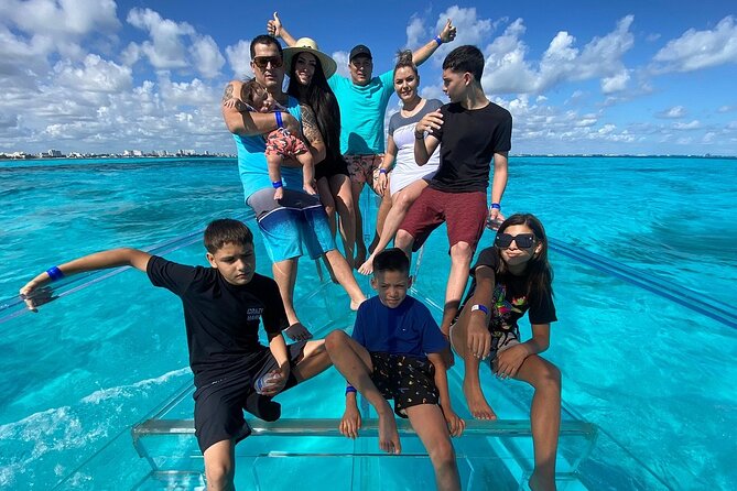 Clearboat in Cancun + Refreshments !! - Photos on the Boat: Enjoy the Day Without Getting Rushed