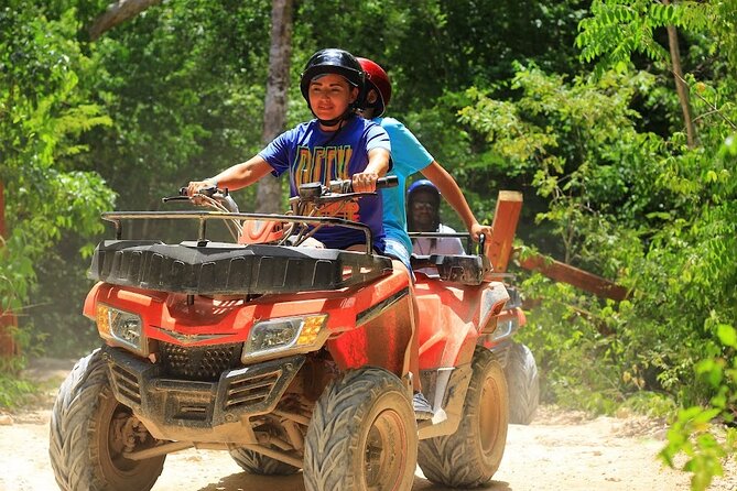 Day Tour with ATV, Zipline and Cenote Adventure from Cancun - Cenote swim: the highlight, with a reality check