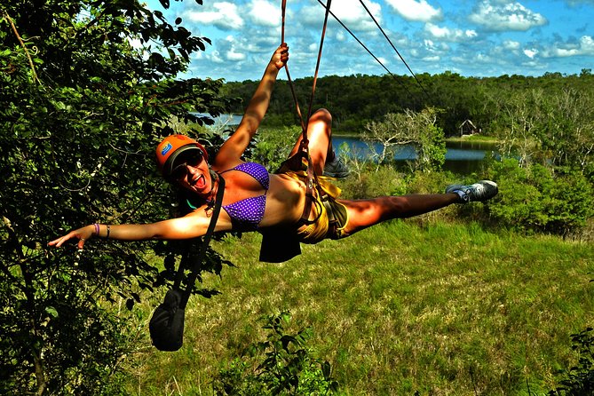 Drive an Atv shared, swim in a Cenote and ziplines in the Cancun - Shared 2-person ATV: Fun, but you share the controls and attention