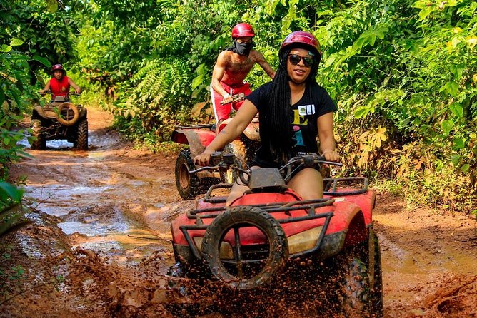 Drive an Atv shared, swim in a Cenote and ziplines in the Cancun - Pickup, timing, and the one thing you can control