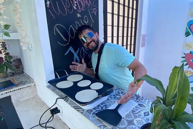 Elaboration of tortillas by hand following the Mexican tradition - The Taco Part: Stuffed, Savory, and Built for Customizing
