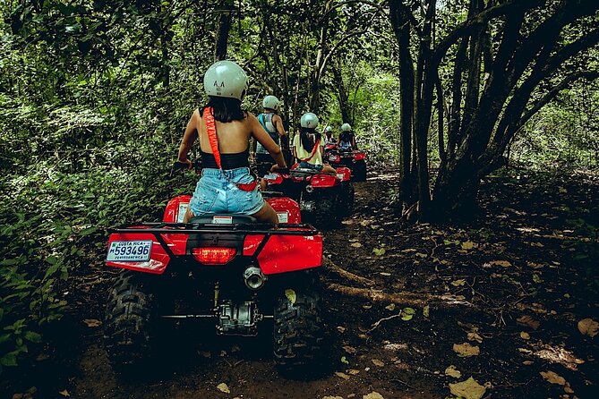 Family ATV Cenote Five Zip Lines Photos Taco Lunch Tequila Taste - Tacos at Midday and Optional Tequila Tasting